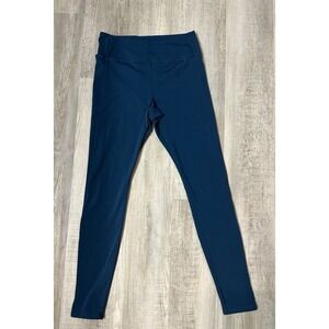 American Giant Pants Womens Size 4 Leggings Athleisure Pocket Green Gym USA Made